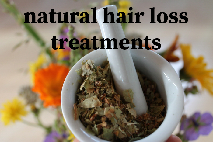 Natural hair loss treatments