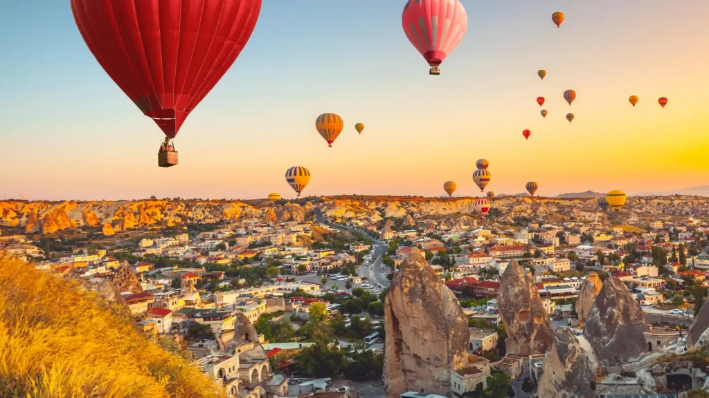 Floating Above Cappadocia Hot Air Balloon Rides Floating Above Cappadocia Hot Air Balloon Rides