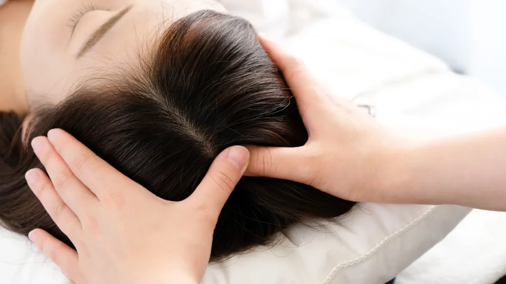 scalp massage