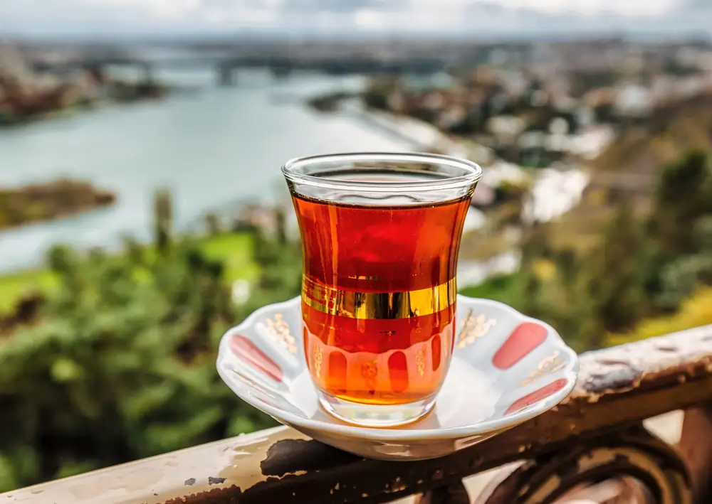 Traditional Turkish tea