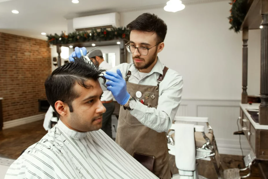 side cut Best Haircut After Hair Transplant
